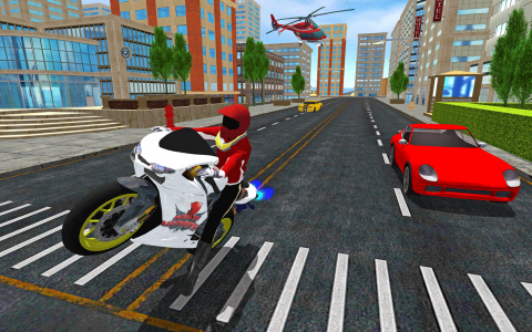 اسکرین شات بازی Sports Bike Simulator 3D 2018 3