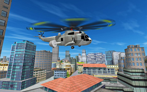 اسکرین شات بازی City Helicopter Flight 1