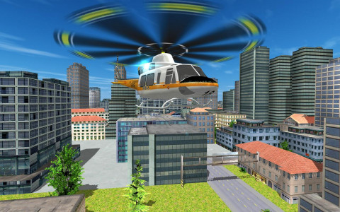 اسکرین شات بازی City Helicopter Flight 5