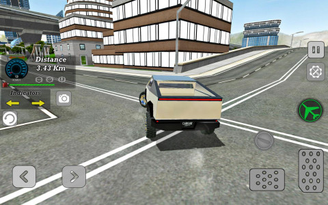 اسکرین شات برنامه Modern Flying Car Driving Sim 7