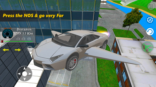 اسکرین شات برنامه Real Flying Car Simulator 6