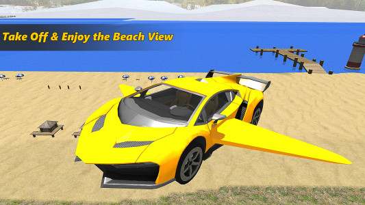 اسکرین شات برنامه Real Flying Car Simulator 1