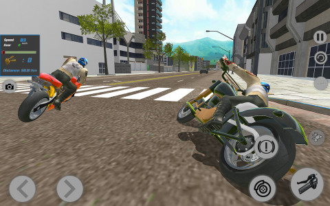 اسکرین شات بازی Motorbike Rush Drive Simulator 4