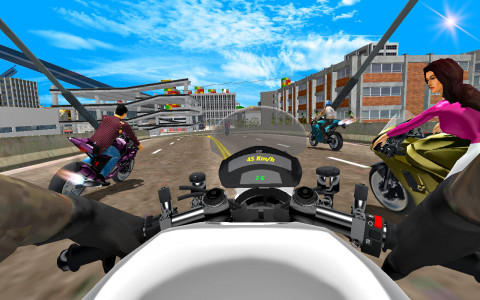 اسکرین شات بازی Motorbike Rush Drive Simulator 8