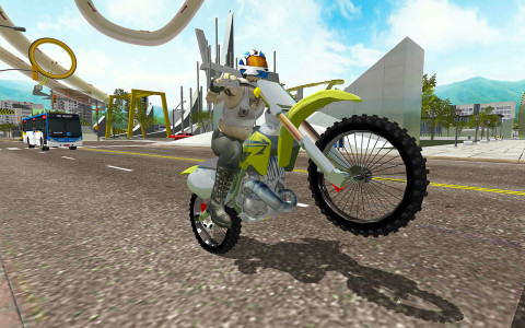 اسکرین شات بازی Motorbike Rush Drive Simulator 2