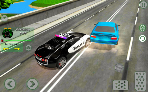 اسکرین شات برنامه Cop Driver - Police Car Sim 4