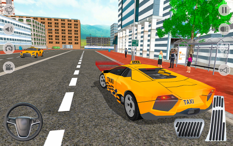 اسکرین شات بازی Sleepy Taxi - Car Driving Game 6
