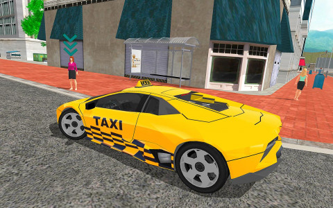 اسکرین شات بازی Sleepy Taxi - Car Driving Game 2