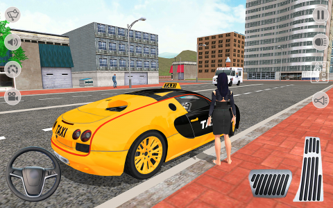 اسکرین شات بازی Sleepy Taxi - Car Driving Game 7
