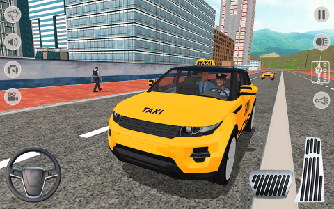 اسکرین شات بازی Sleepy Taxi - Car Driving Game 4