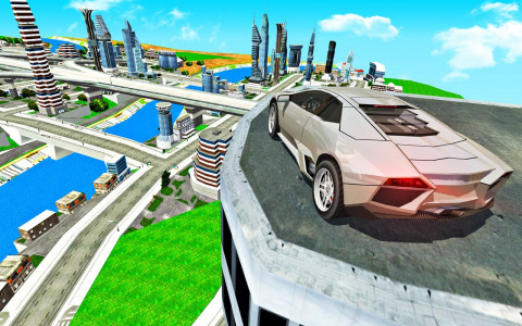 اسکرین شات برنامه Car Simulator - Stunts Driving 2