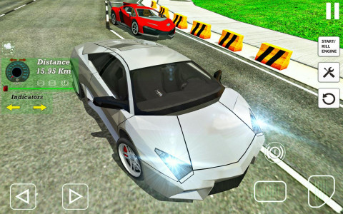 اسکرین شات برنامه Car Simulator - Stunts Driving 3