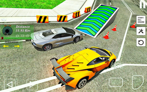 اسکرین شات برنامه Car Simulator - Stunts Driving 5