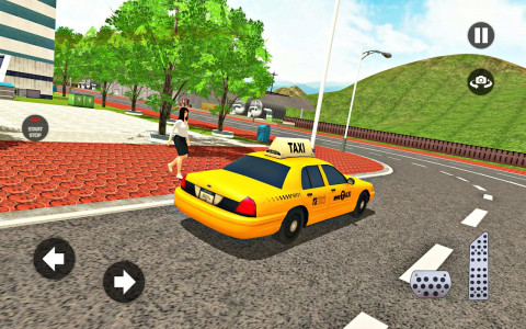 اسکرین شات برنامه Real Taxi Car Simulator Driver 5