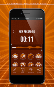 اسکرین شات برنامه Voice Changer App 2
