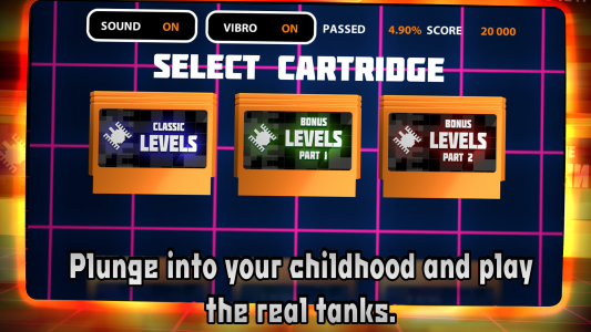 اسکرین شات بازی Dendy Tanks 3