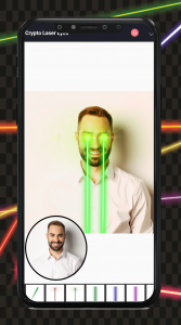 اسکرین شات برنامه Add Laser Eyes - Photo Editor 3