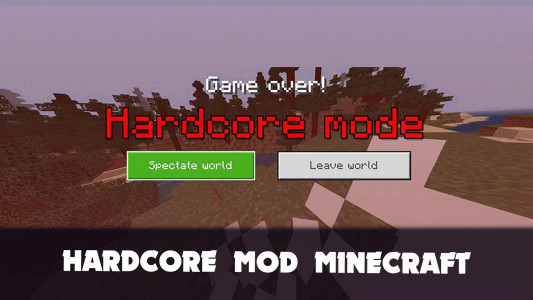 اسکرین شات برنامه Hardcore Mod for Minecraft PE 2