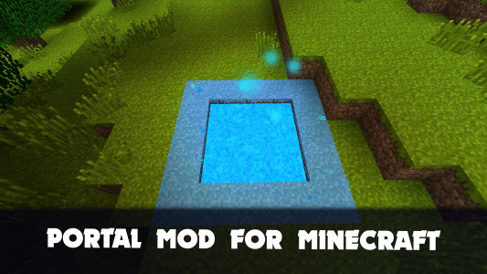 اسکرین شات برنامه Portal Gun Mod for Minecraft 1