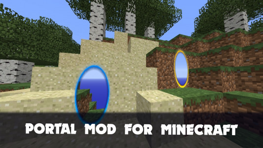 اسکرین شات برنامه Portal Gun Mod for Minecraft 4