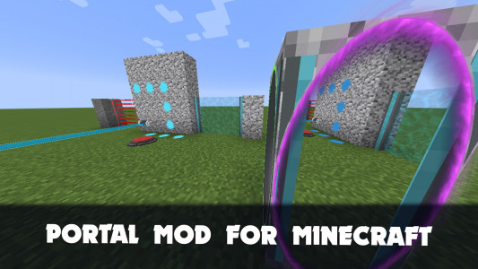 اسکرین شات برنامه Portal Gun Mod for Minecraft 2