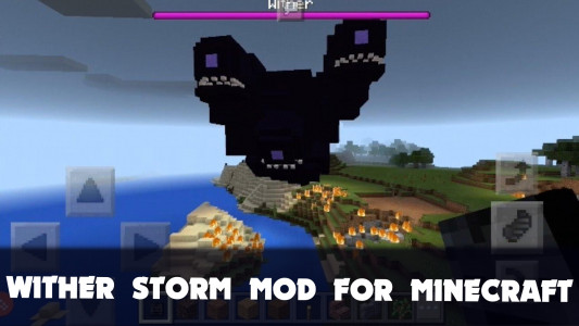 اسکرین شات برنامه Wither Storm Mod for Minecraft 1