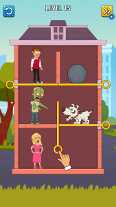 اسکرین شات 4 بازی Rescue Daddy - Save Pull Pin