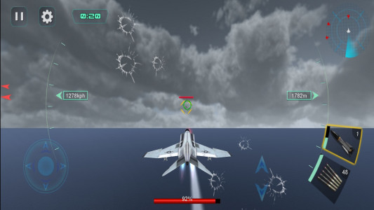 اسکرین شات بازی جنگنده‌های آسمان | نسخه مود شده 3