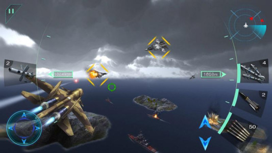 اسکرین شات بازی Sky Fighters 3D 4