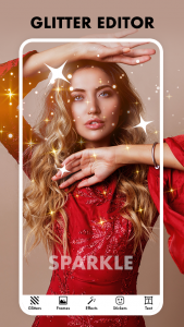اسکرین شات برنامه 3D Glitter & Sparkle Effects 1