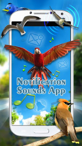 اسکرین شات برنامه Birds Sounds 🐦 Ringtone and Notification App 2