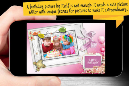 اسکرین شات برنامه Birthday Photo Frames 3