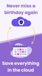 اسکرین شات 6 برنامه Birthday Calendar & Reminder