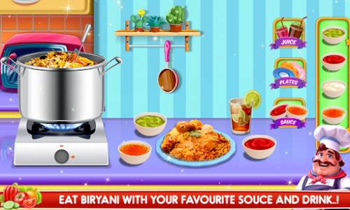 اسکرین شات بازی Biryani Cooking Indian Super Chef Food Game 4