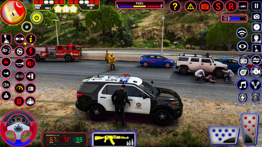 اسکرین شات بازی Police Car Game Cop Games 3D 1