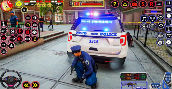 اسکرین شات 7 بازی Police Car Game Cop Games 3D