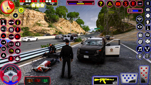 اسکرین شات بازی Police Car Game Cop Games 3D 4