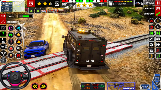 اسکرین شات 3 بازی Police Car Game Cop Games 3D