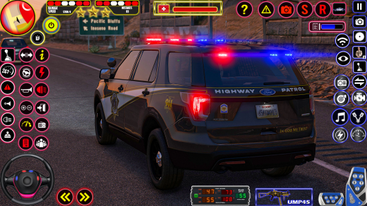 اسکرین شات بازی Police Car Game Cop Games 3D 4