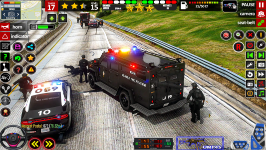 اسکرین شات 5 بازی Police Car Game Cop Games 3D