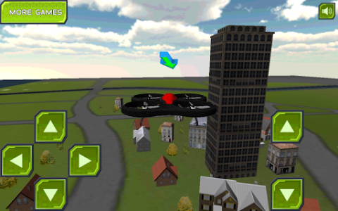 اسکرین شات بازی Drone Flying Sim 1