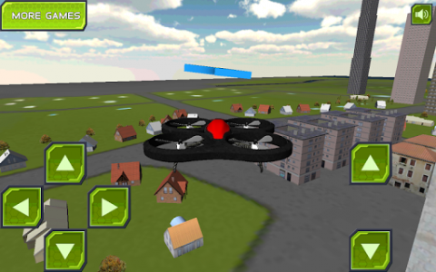 اسکرین شات بازی Drone Flying Sim 2