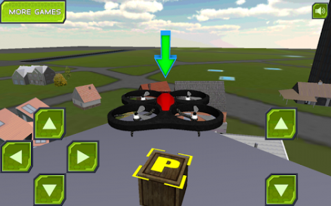 اسکرین شات بازی Drone Flying Sim 3