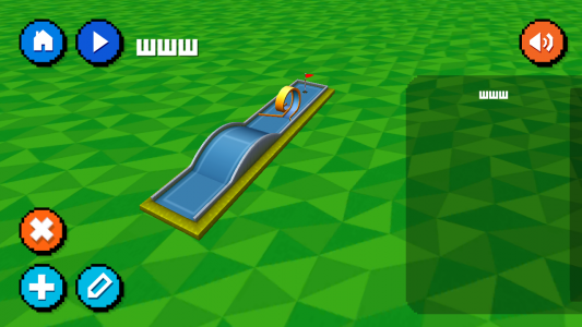 اسکرین شات بازی Minigolf Retro Style 2
