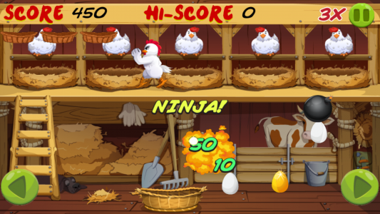 اسکرین شات بازی Angry Chicken: Egg Madness! 2