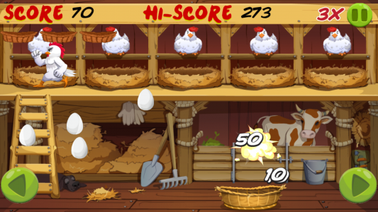 اسکرین شات بازی Angry Chicken: Egg Madness! 1