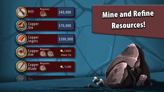 اسکرین شات 2 بازی Crafting Idle Clicker