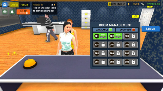 اسکرین شات 3 بازی City Hotel Simulator