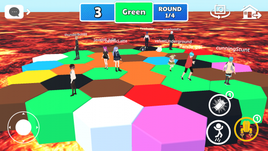 اسکرین شات 2 بازی Floor Is Lava - PVP & Nextbots