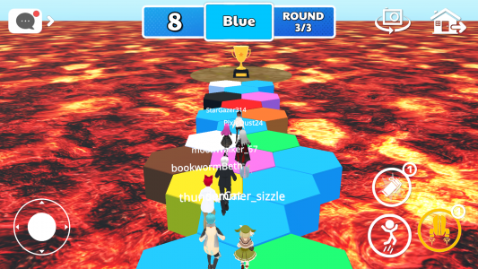 اسکرین شات 7 بازی Floor Is Lava - PVP & Nextbots